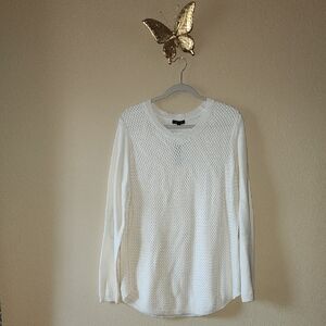 Off-white Textured Sweater